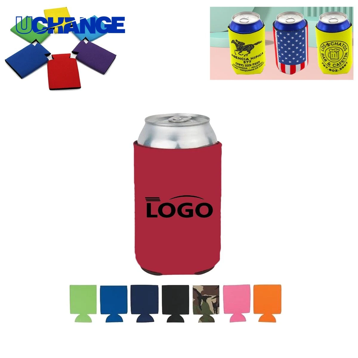 Insulated Beer Can Cooler Sleeve 1