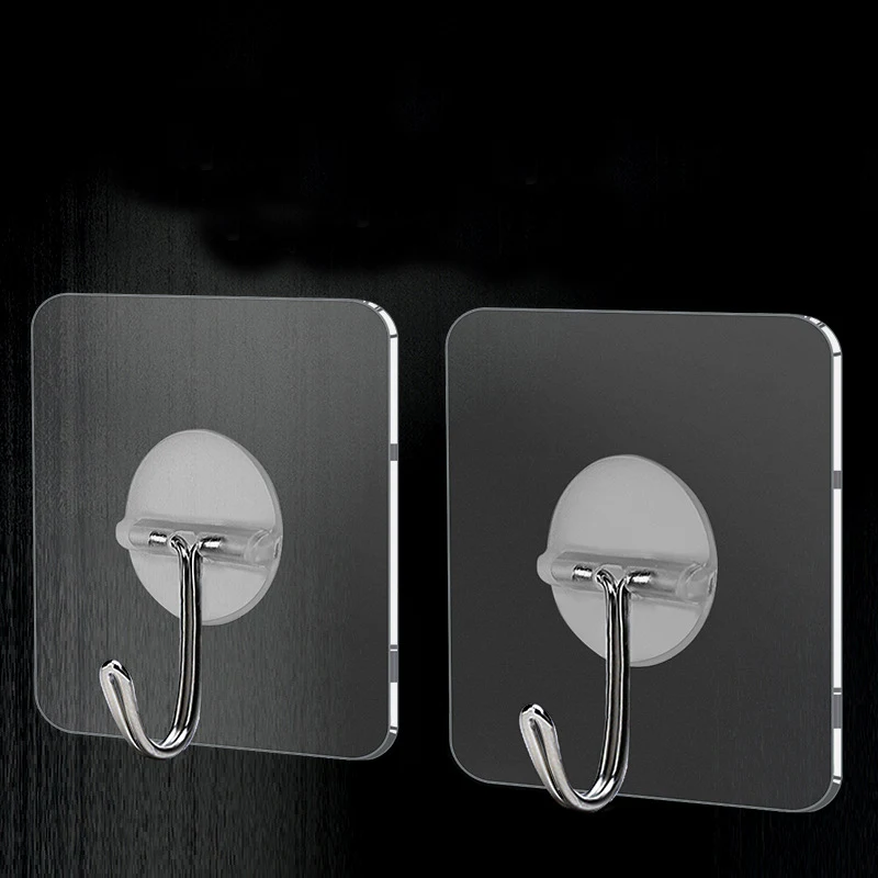 Transparent Seamless Coat Hooks 1