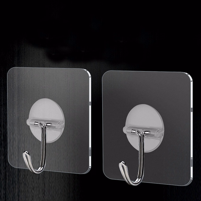 Transparent Seamless Coat Hooks