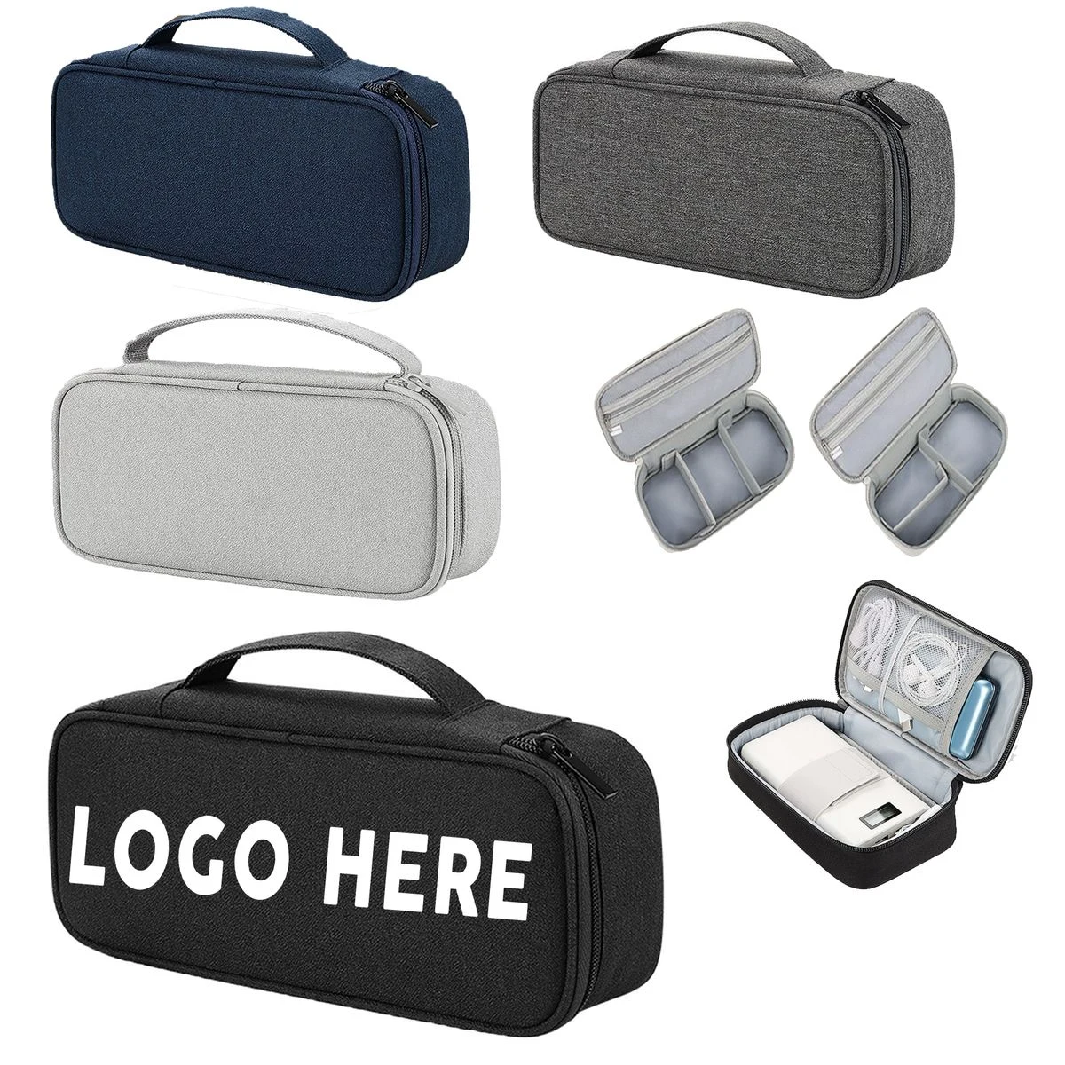 Polyester Travel Gear & Cable Storage Pouch 1