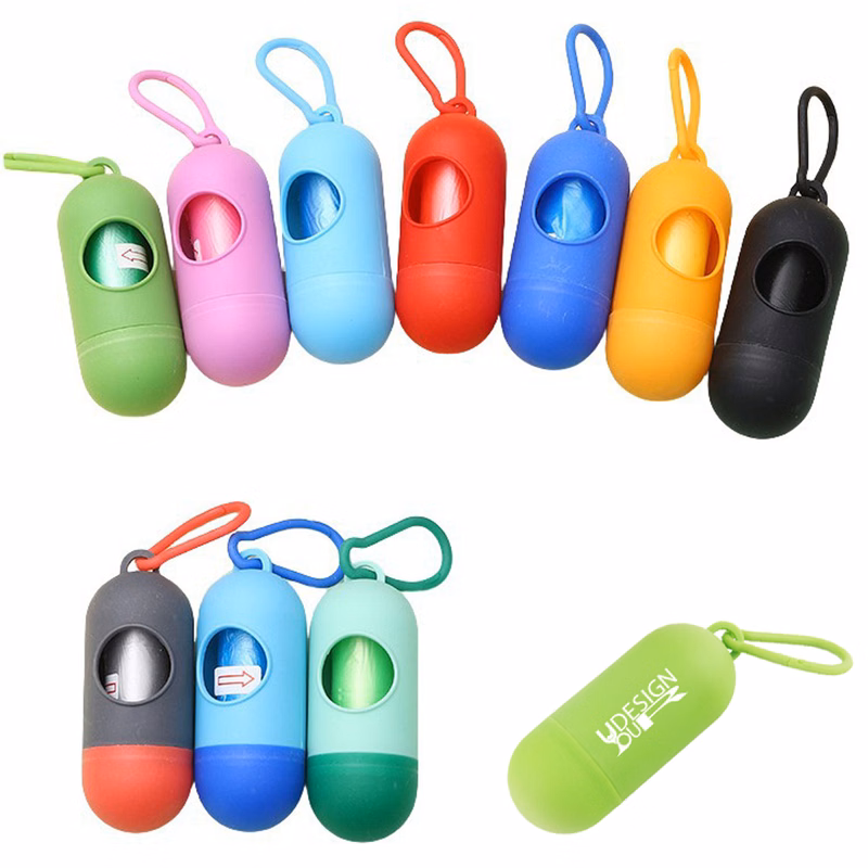 Dog Poop Pickup Bags Holder Dispenser