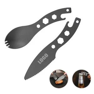 Multifunctional Knife And Spoon Set With Stainless Steel Design 1