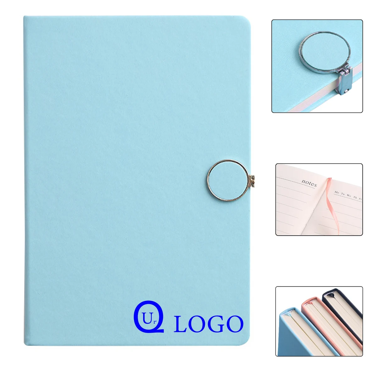A5 Pu Notepad W/Metal Buckle 1