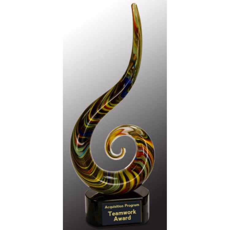 Everest Art Glass 15.5"