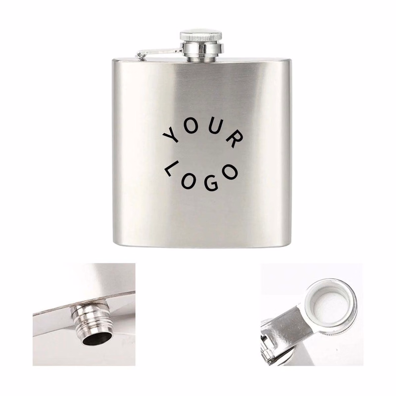 Durable Stainless Steel Pocket Flask for Liquor