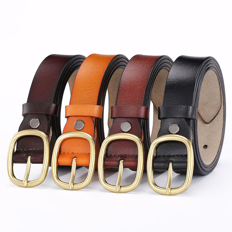 Cowhide Ladies Belt