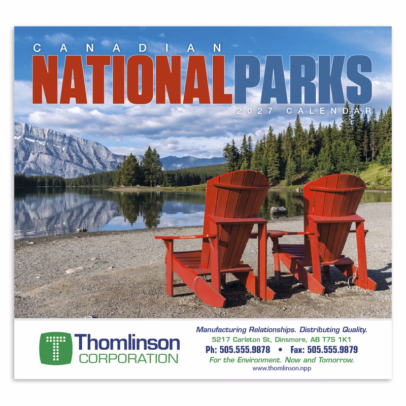 Good Value™ Canadian National Parks - Stapled Calendar