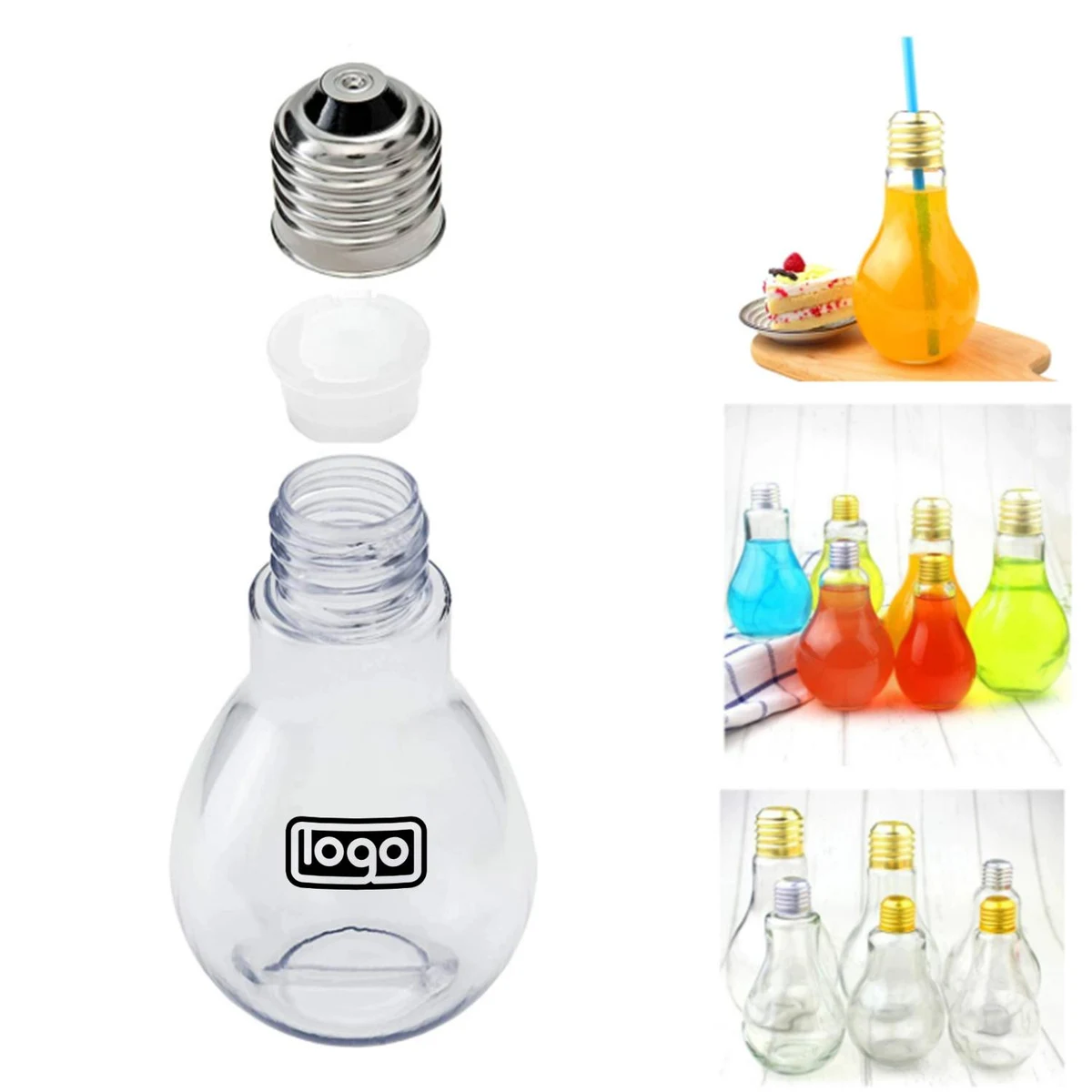 16.9Oz Light Bulb Bottle 1