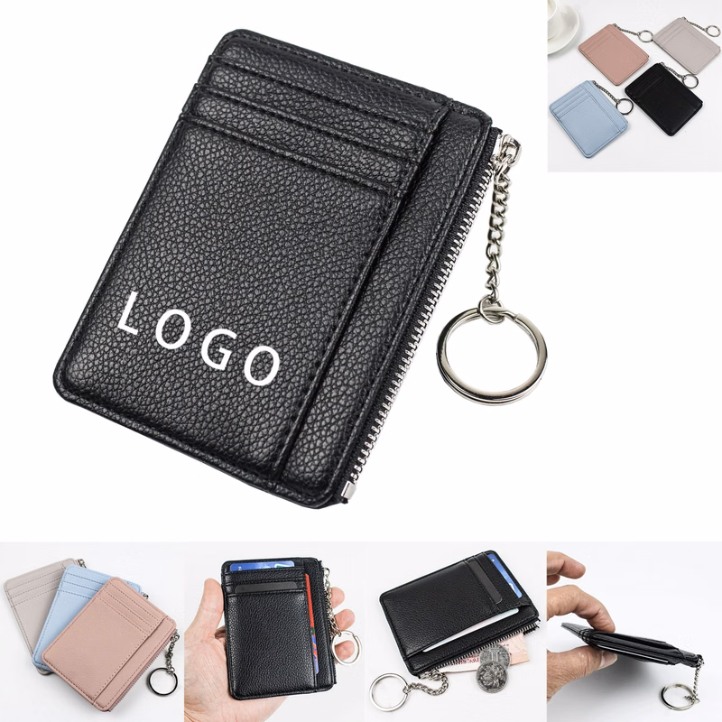 Compact Mini Keychain Small Wallet