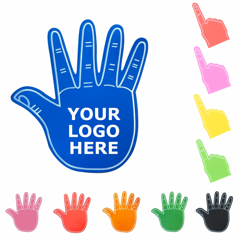 Custom Eva Foam Cheer Gloves