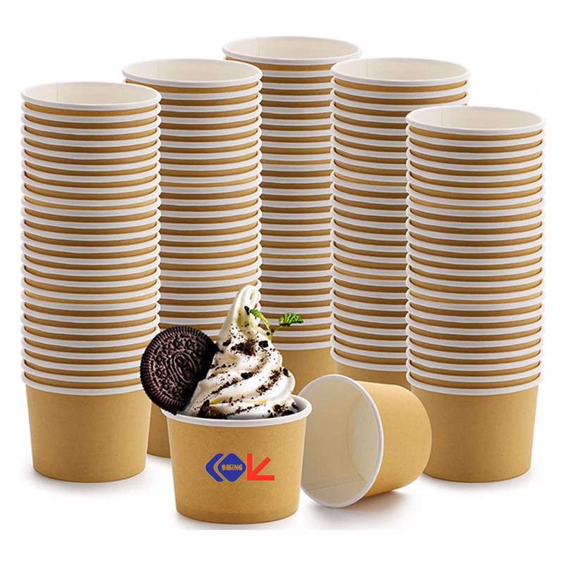 Customizabl Disposable Ice Cream Dessert Cup