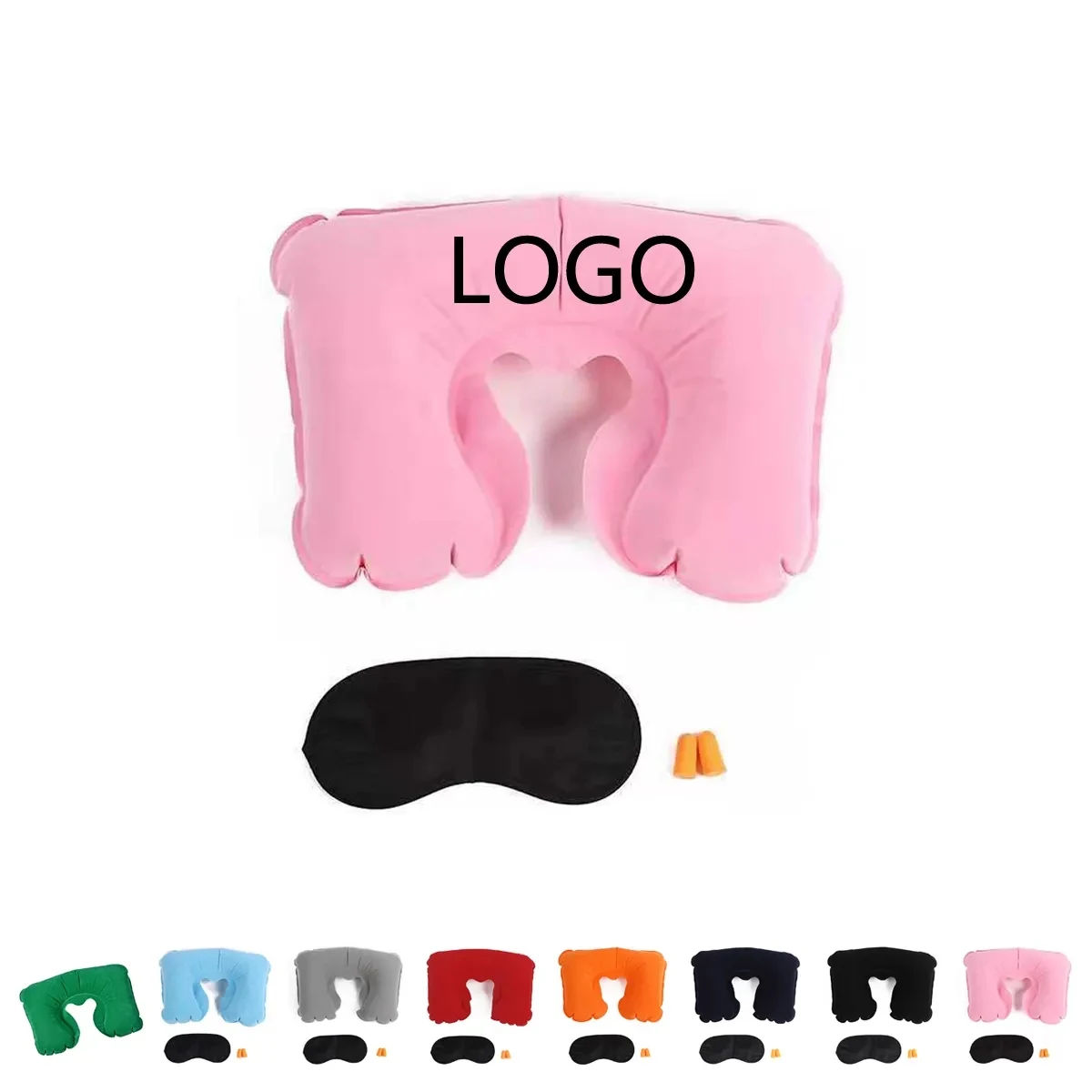 U Shape Travel Inflatable Neck Pillow 1