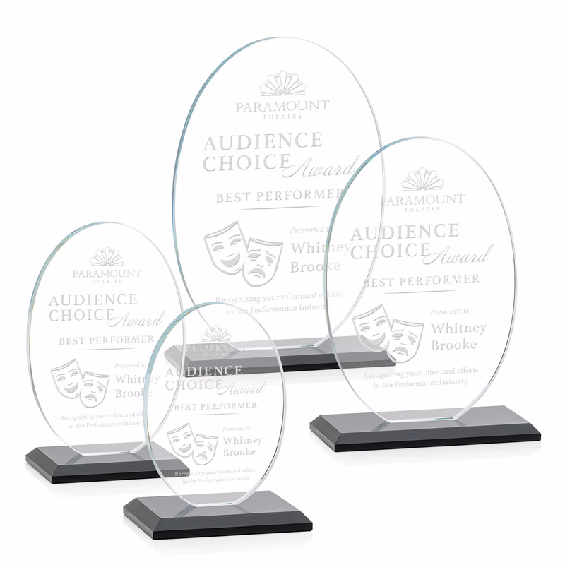 Austin Award (Vert) - Black