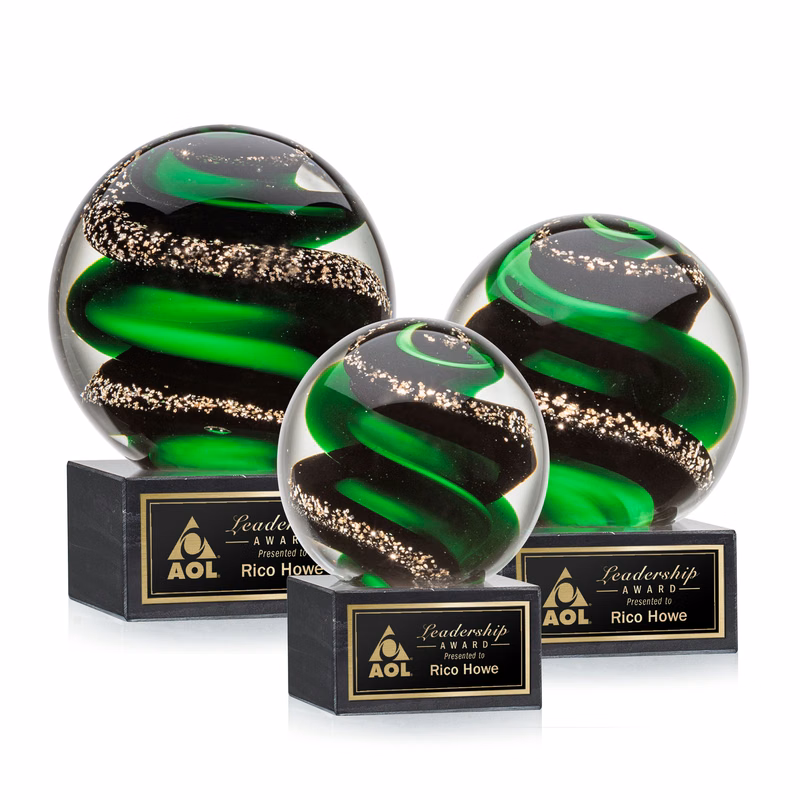 Zodiac Award on Square Marble