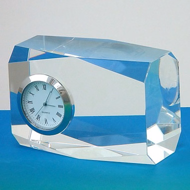 COLUMN CRYSTAL CLOCK