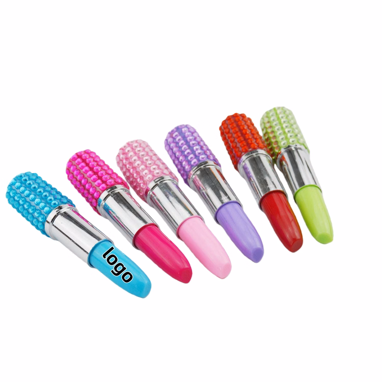Glamorous Lipstick-Shaped Pen