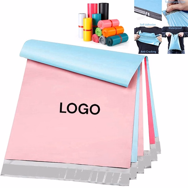 Custom 10 x 13 Inch Self Sealing Poly Shipping Mailers — Branded Packaging