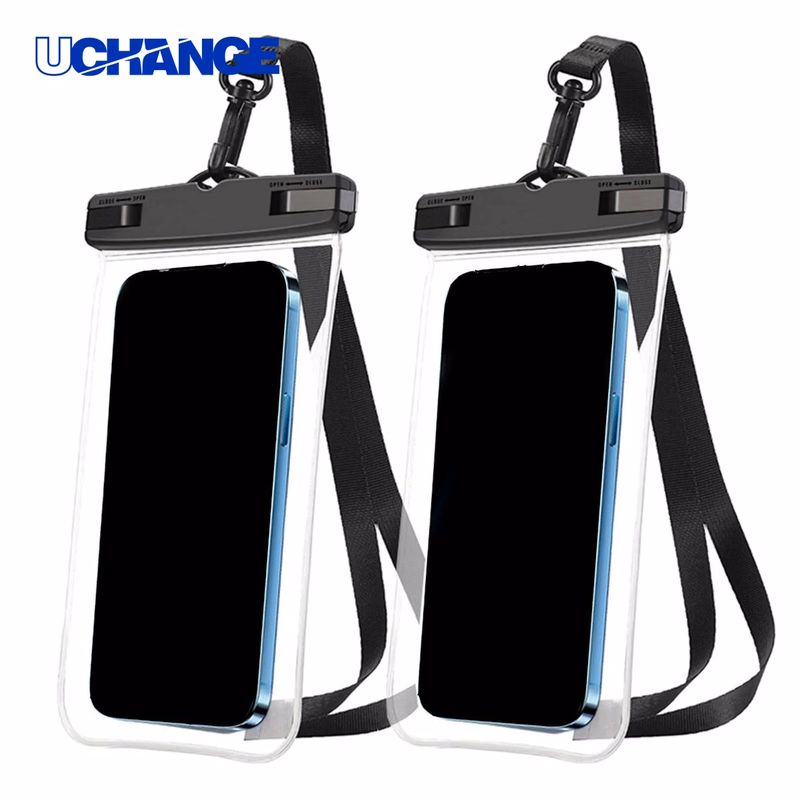 PVC Clear Water Resistant Phone Pouch