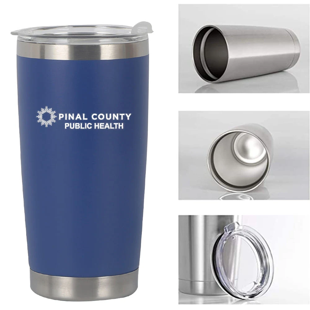 20 Oz. Stainless Steel Tumbler Laser Engraved 1