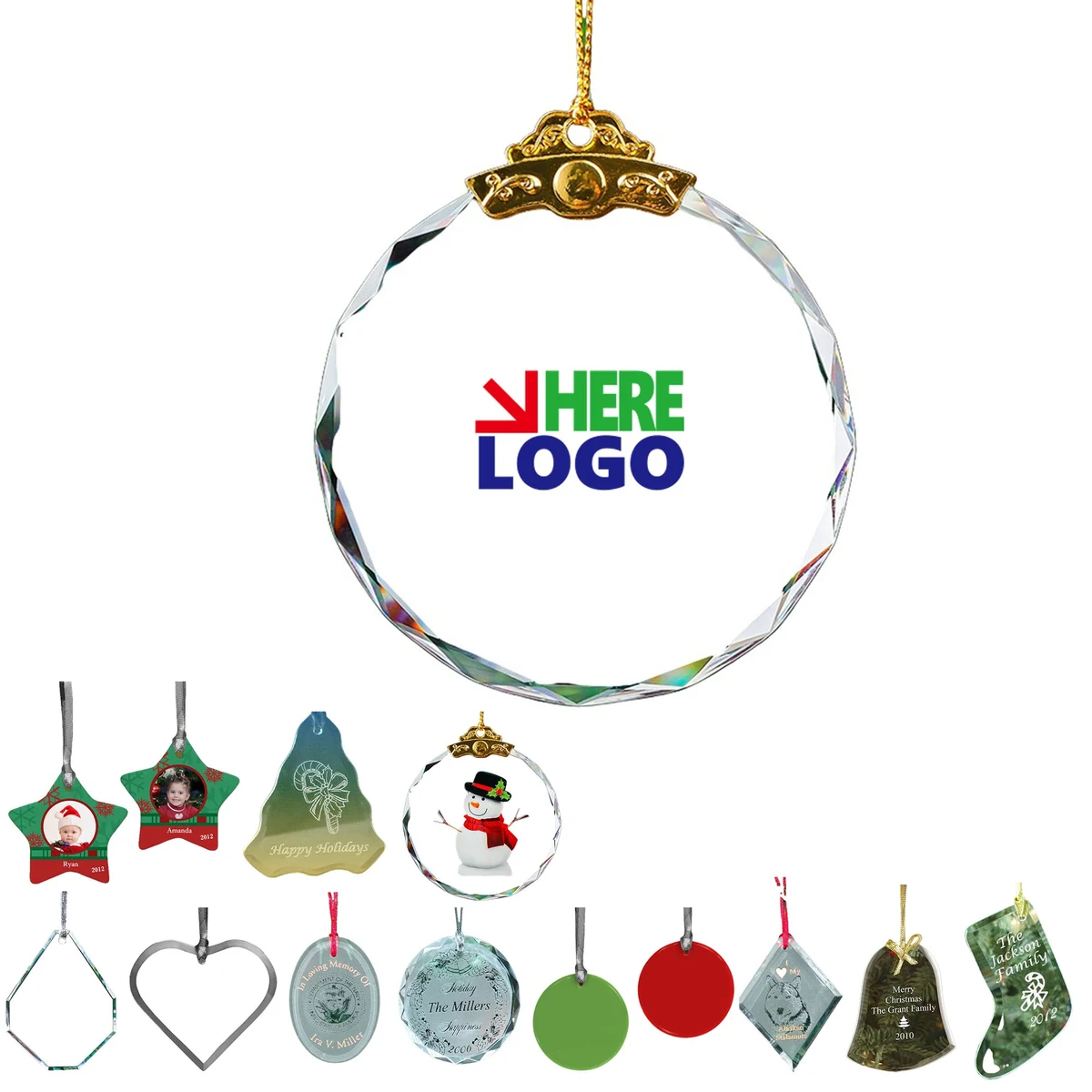 Festive Christmas Ornaments 1