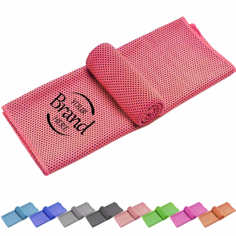 Solid Color Sports Ice Cooling Towel