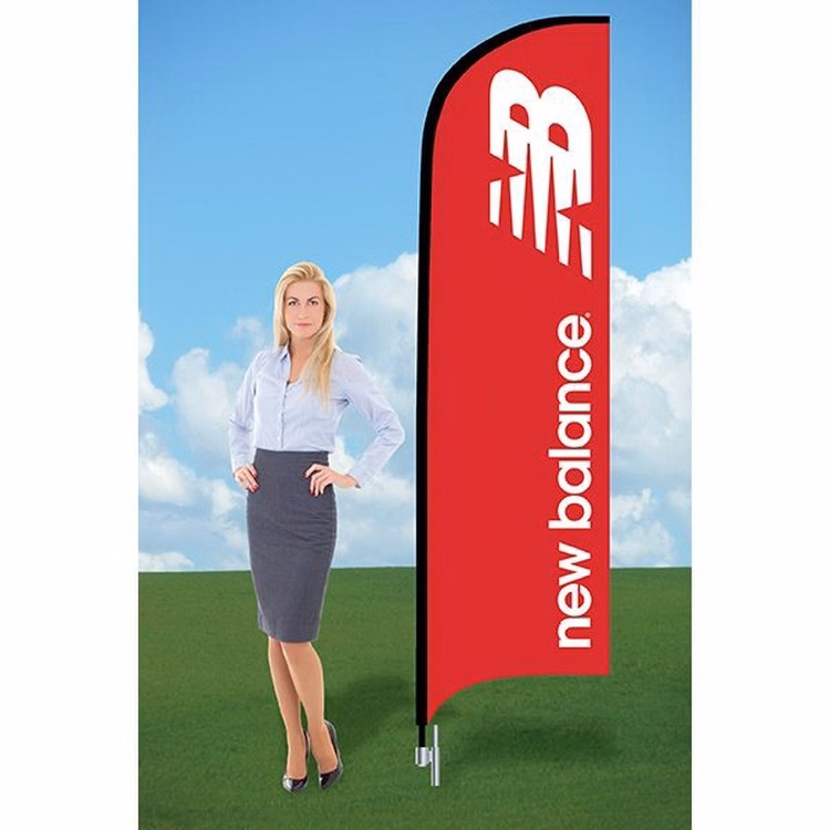 8ft PromoFlag with Ground Stake-Double