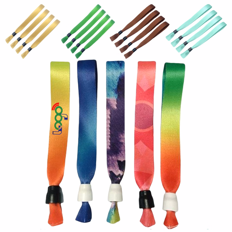 Polyester Cloth Event Wristbands