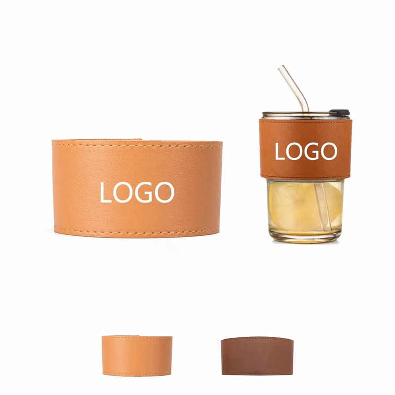 Reusable Leather Cup Sleeve
