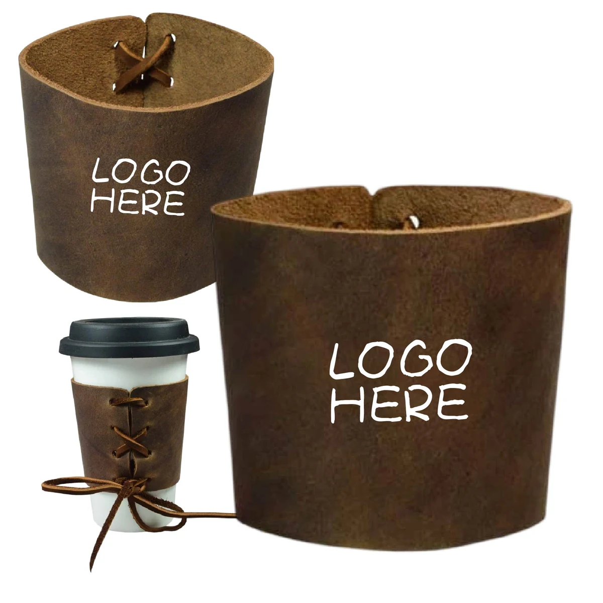 Leather Cup Sleeve 1