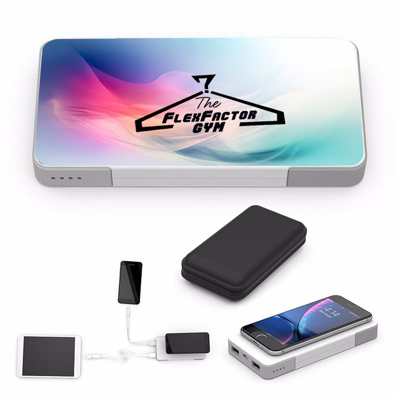 Portable Wireless Charger with Dual USB Ports