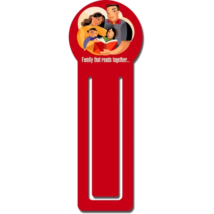 Circle Top Clip Bookmark (Full Color) 1