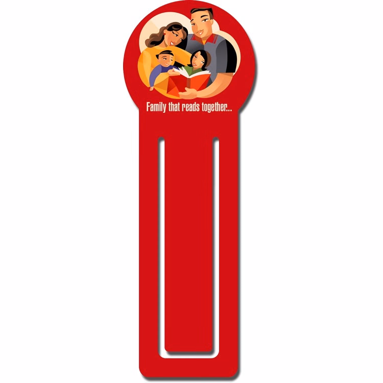 Circle Top Clip Bookmark (Full Color)
