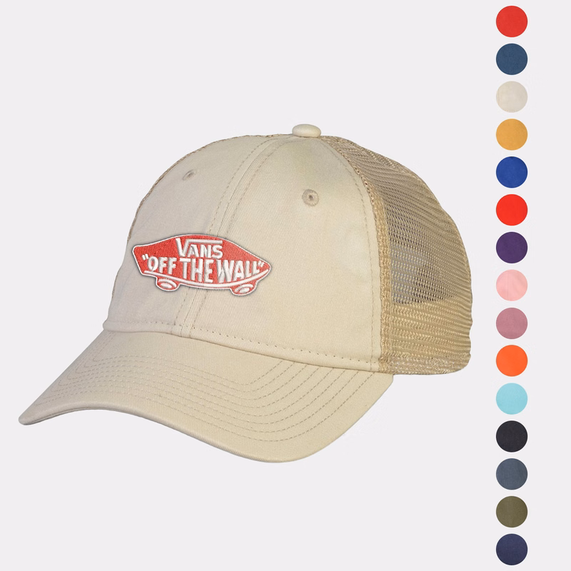 Soft Mesh Trucker Cap with Elastic Snapback
