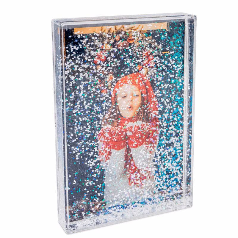 Clear Desktop Photo Frame