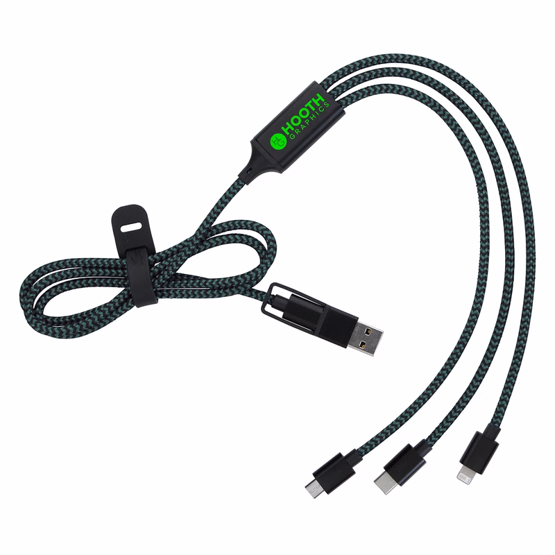 Multi-Purpose Charging Cable (1 Color Imprint)