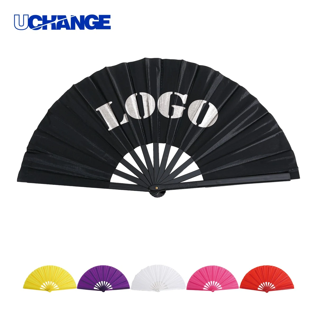 10-Inch Traditional Event Folding Hand Fan 1