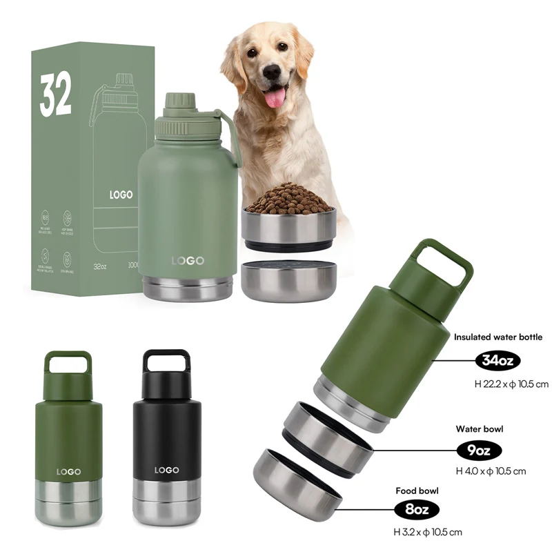 32oz Handle Three Layer Cup Body Insulated Tumbler 1