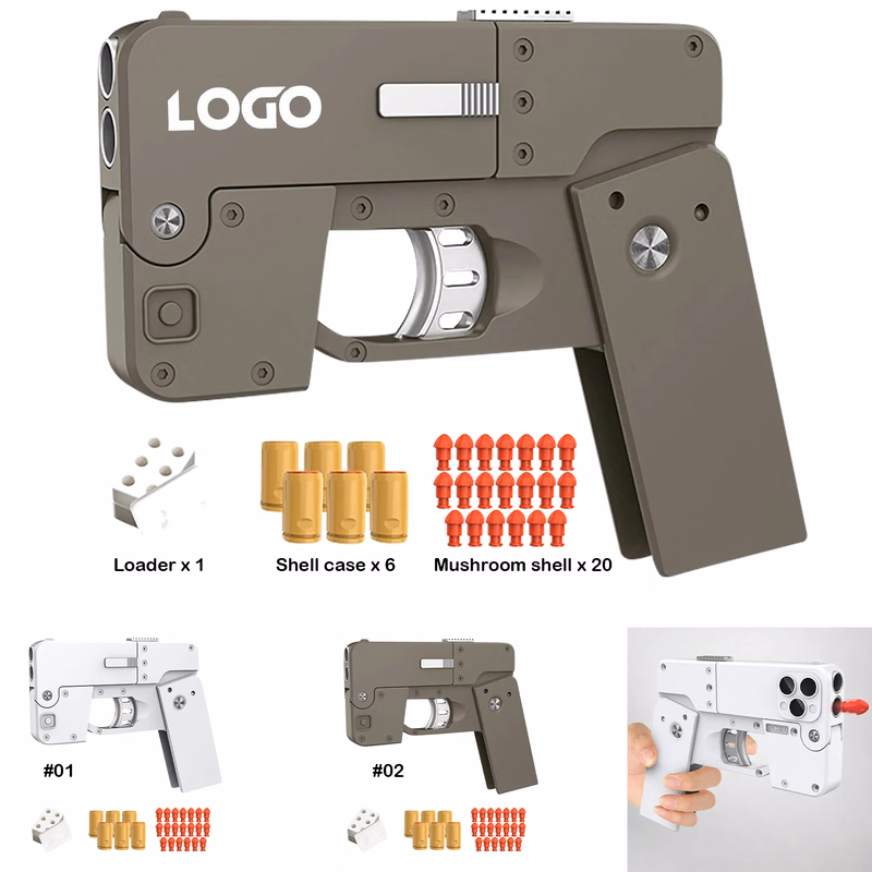 Folding Phone Shooting Toy