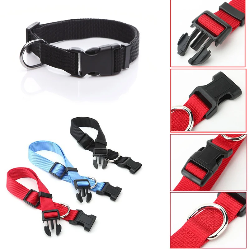 Nylon Adjustable Dog Leash Pet Collar 1