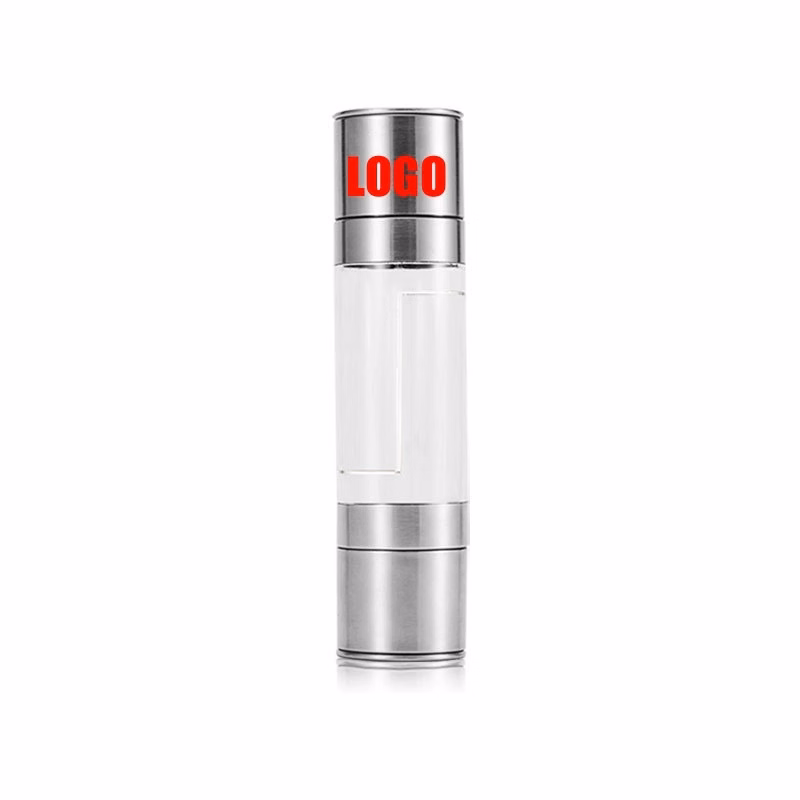 Custom 2 in 1 Pepper Grinders With Adjustable Ceramic Rotor