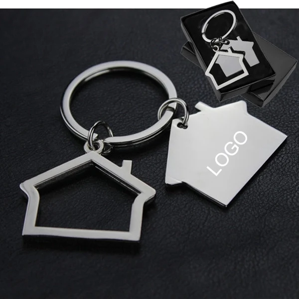 Creative House Shaped Keychains 1