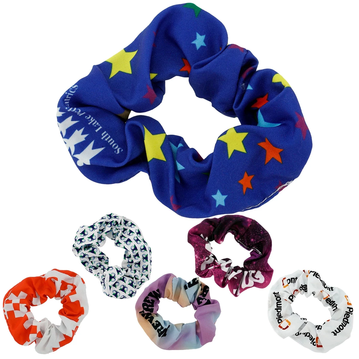 Full Color Hair Scrunchie 1