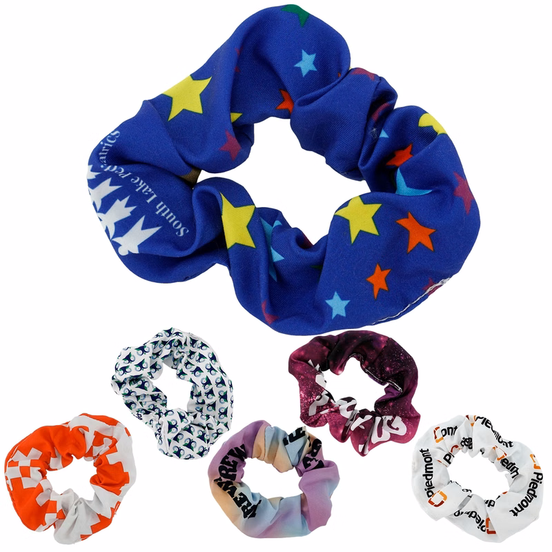 Full Color Hair Scrunchie