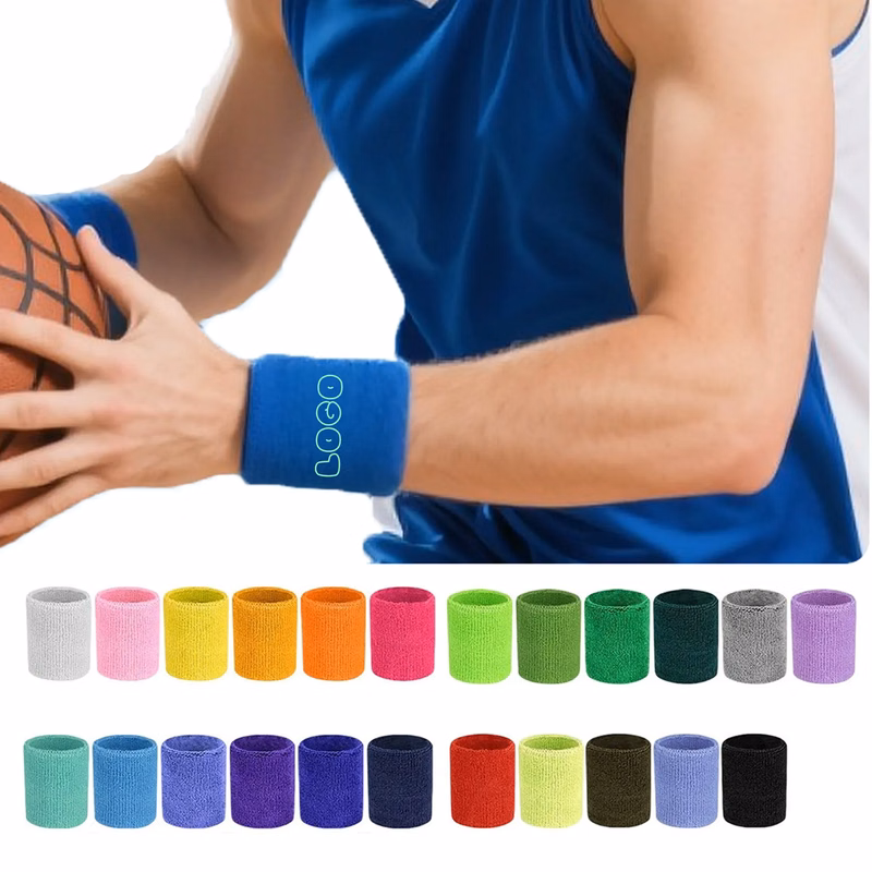 Sports Sweat Wristband Gym Running Fitness Support Gear