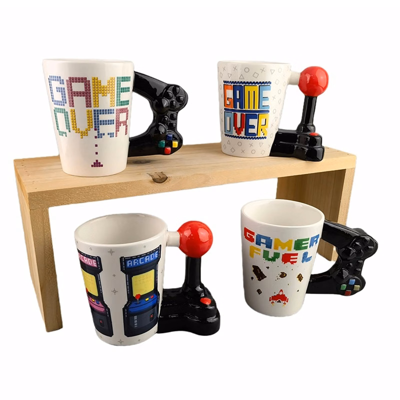 Game Controller Handle Mug Ceramic