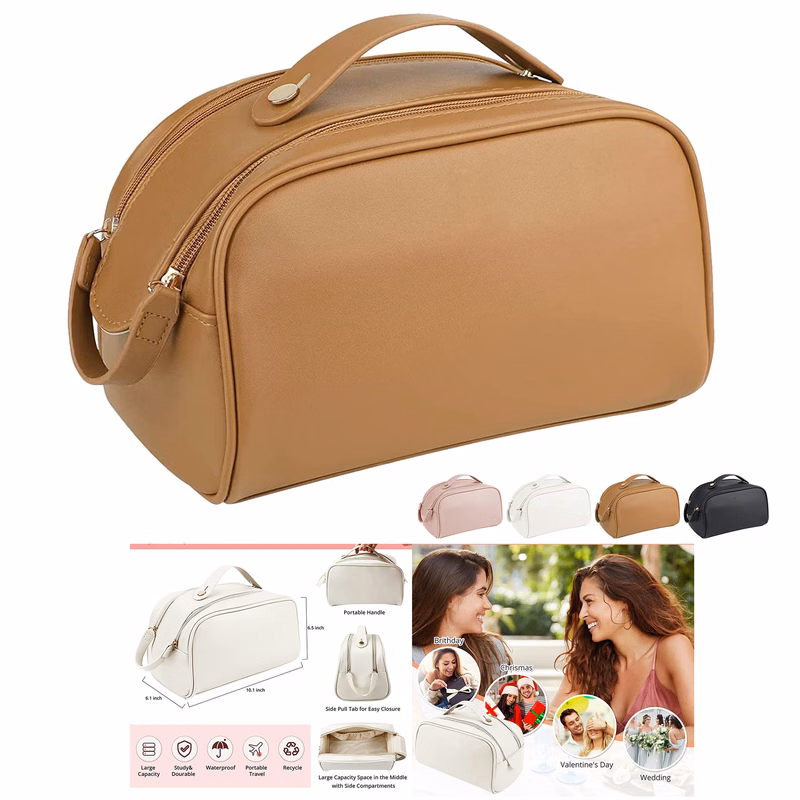 Peachloft Large Capacity Travel Cosmetic Bag