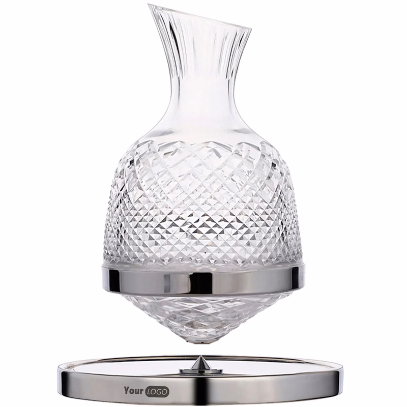 Aerator Pourer Diffuser Decanter Spout w/Base for Red Wine