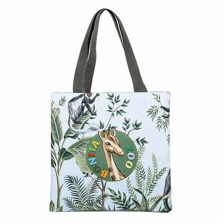 Small Flat Tote (10.5"H x 10.5"W)