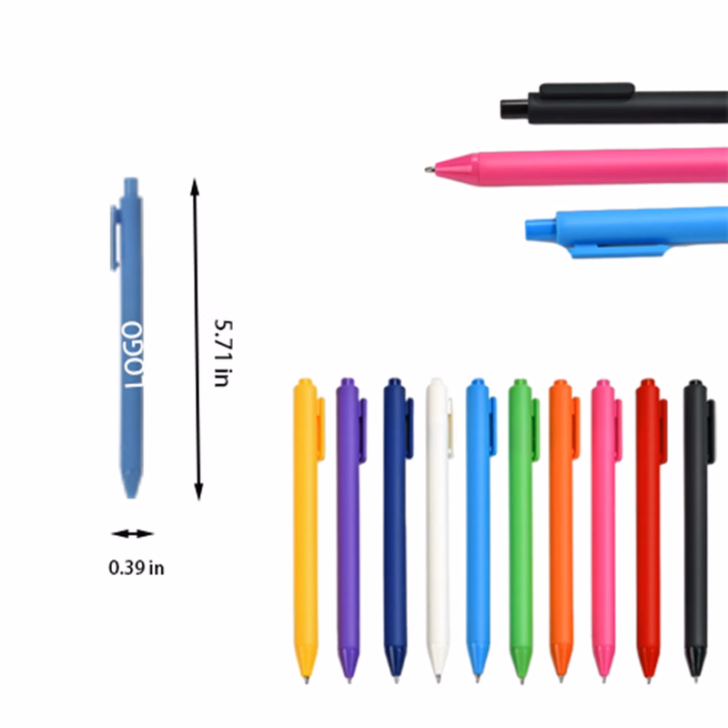 Colored Push-button Gel Pen