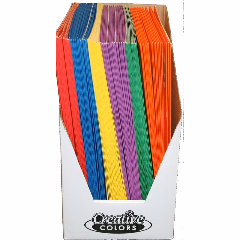 2-Pocket Folders - Paper Assorted Colors